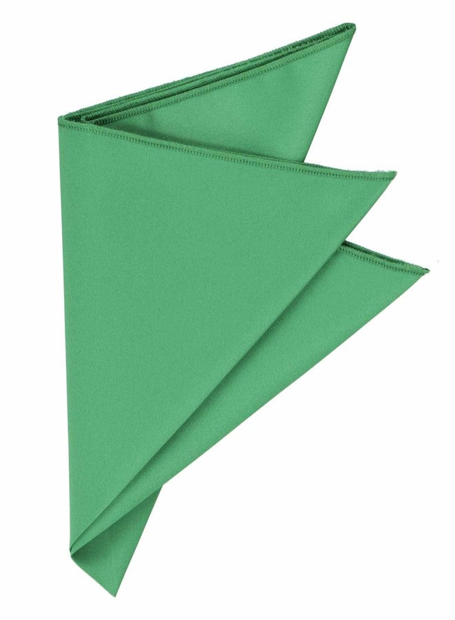 tiemart منديل جيب بلون أخضر زمردي سادة من تيمارت - Image 3